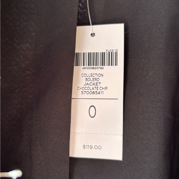 NWT Chico’s Leopard Bolero Jacket Size Chico’s 0 - Picture 3 of 9